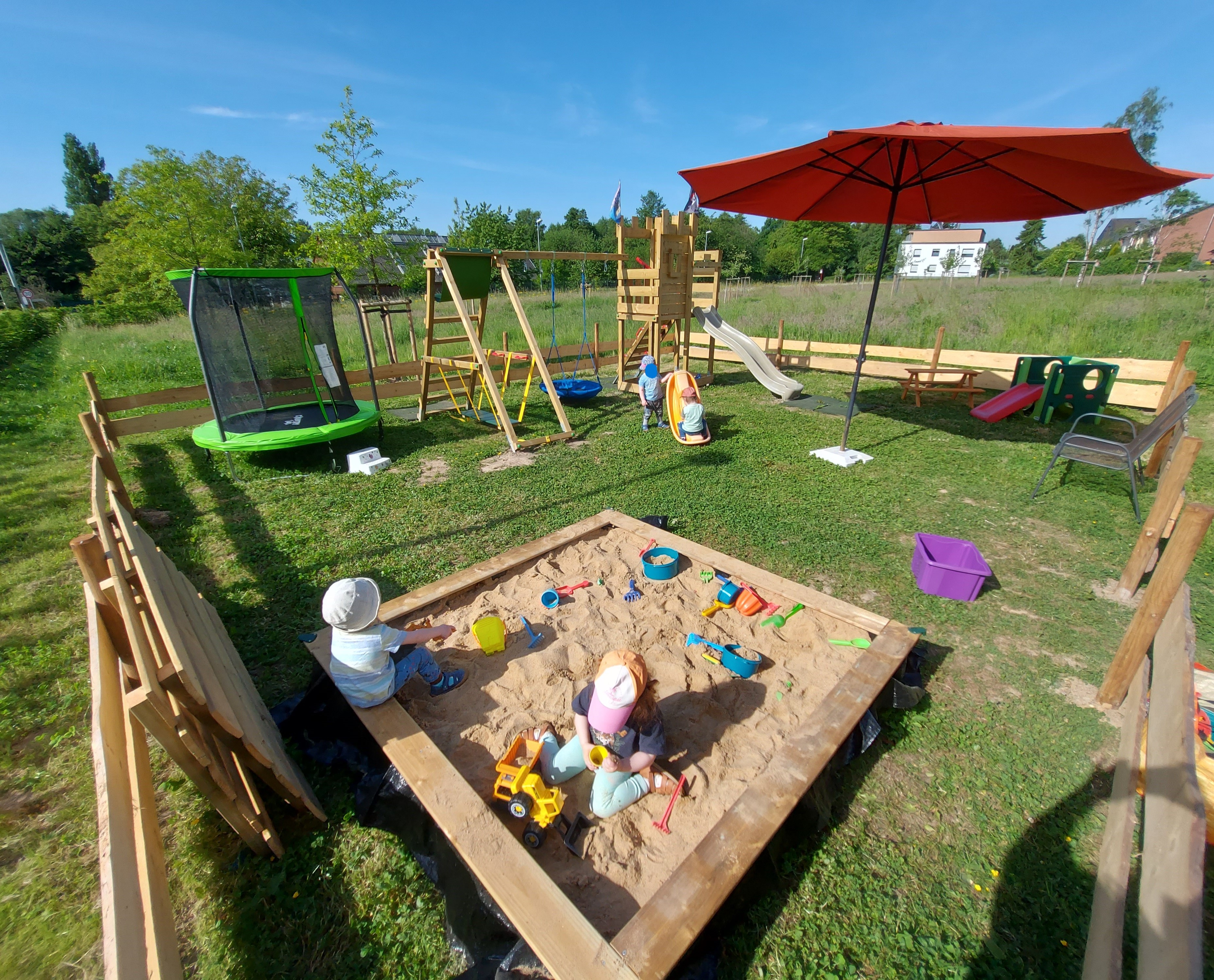 Unser neuer Spielplatz :-) 